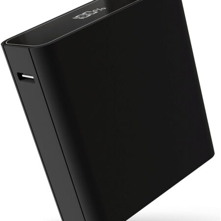 Внешний аккумулятор VLP B-Energy USB-C + USB-A, 10000 мАч, кабель черный