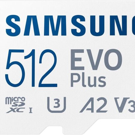 Карта памяти Samsung 512 Гб EVO Plus CL10 с адаптером