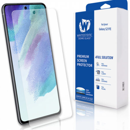Защитное стекло Whitestone DomeGlass для Galaxy S21 FE, без УФ-лампы