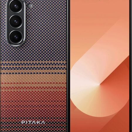 Чехол Pitaka Fusion Sunset MagEZ Case 5 для для Galaxy Z Fold6 коричневый
