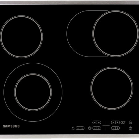 Электрическая варочная поверхность Samsung NZ64T3516CK/WT с расширяемой зоной нагрева черный