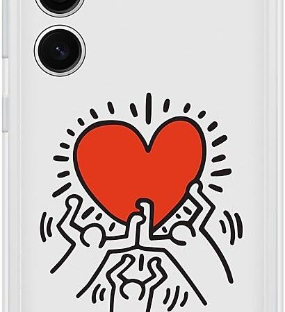 Чехол Samsung Flipsuit Case S24 прозрачный, белый
