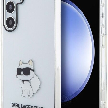 Чехол Karl Lagerfeld NFT Choupette для Galaxy S24+ прозрачный