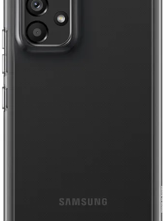 Чехол Samsung Soft Clear Cover A53 Черный