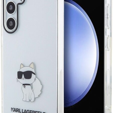 Чехол Karl Lagerfeld NFT Choupette для Galaxy S24 прозрачный