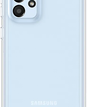 Чехол Samsung Soft Clear Cover A33 Прозрачный