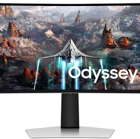 Монитор Samsung 49" OLED G9 серебристый