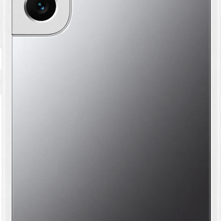 Чехол Samsung Frame Cover для Galaxy S22+ прозрачный с белой рамкой