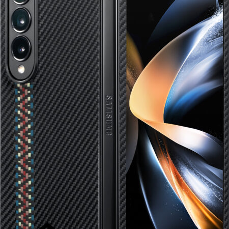 Чехол Pitaka Fusion Weaving Air Case для Galaxy Z Fold4, кевлар рапсодия