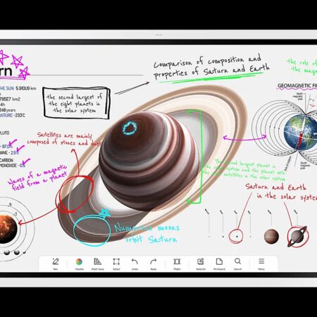 Монитор Samsung Flip Pro WM55B светло-серый