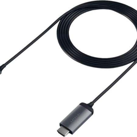 Кабель Satechi USB-C - HDMI 4K, 1.8 м серый космос