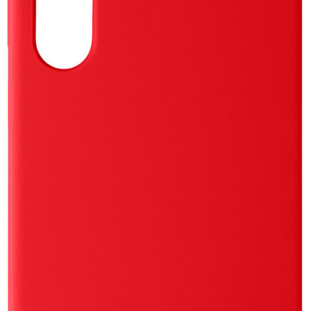 Чехол moonfish для Galaxy S23 с микрофиброй красный