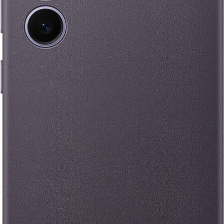 Чехол Samsung Vegan Leather Case S24 темно-фиолетовый