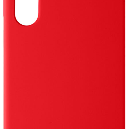 Чехол moonfish для Galaxy S23 Plus с микрофиброй красный