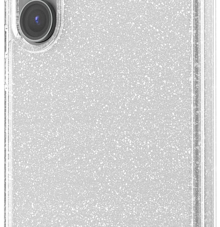 Чехол Uniq LifePro Tinsel для Galaxy S24 прозрачный с блестками