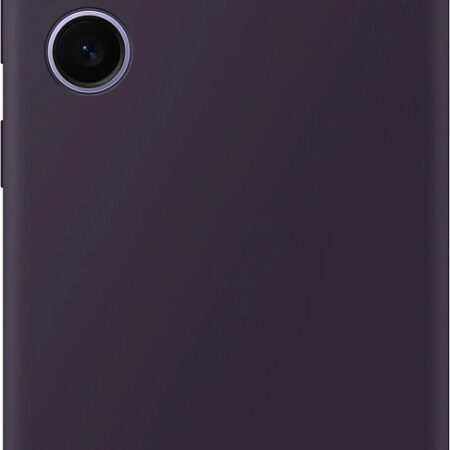 Чехол Samsung Silicone Case S24 темно-фиолетовый