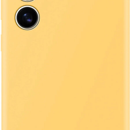 Чехол Samsung Silicone Case S24 Ultra желтый