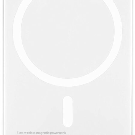 Внешний аккумулятор uBear Flow MagSafe, 5000mAh белый