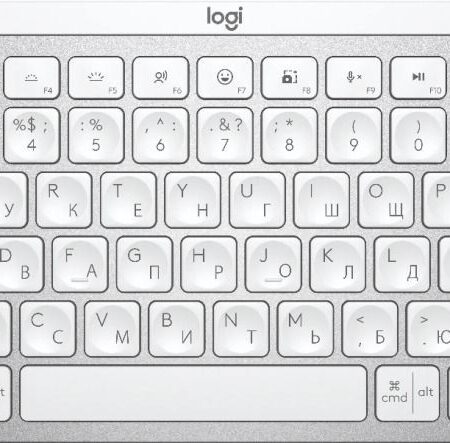 Клавиатура Logitech MX Keys Mini Pale серый