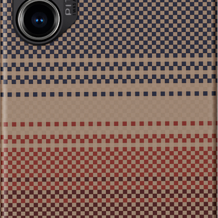 Чехол Pitaka MagEZ 4 Case для Galaxy S24+, кевлар, Sunset коричневый