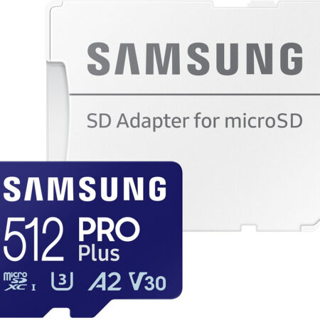 Карта памяти Samsung MicroSDXC PRO Plus 512 ГБ