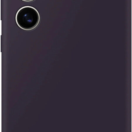 Чехол Samsung Silicone Case S24 Ultra темно-фиолетовый