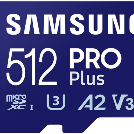 Карта памяти Samsung MicroSDXC Samsung 512 ГБ EVO Plus с адаптером