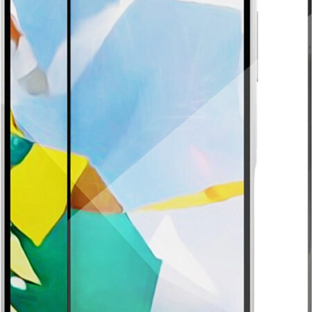 Защитное стекло VLP 2.5D для Galaxy A15 | A25 черная рамка