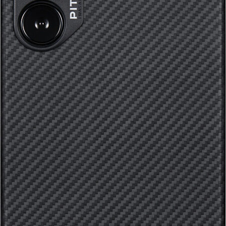 Чехол Pitaka MagEZ 4 Case для Galaxy S24, кевлар черно-серый