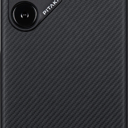 Чехол Pitaka MagEZ 4 Case для Galaxy S24 Ultra, кевлар черно-серый