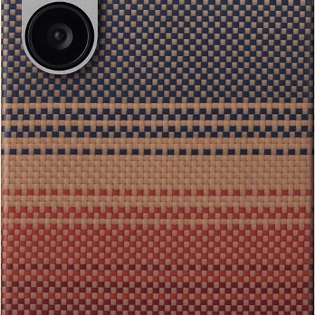 Чехол Pitaka Tactile Woven для Galaxy S25 Ultra кевлар коричневый
