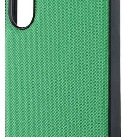 Чехол Lacoste Iconic Woven MagSafe для Galaxy S25 Ultra зеленый
