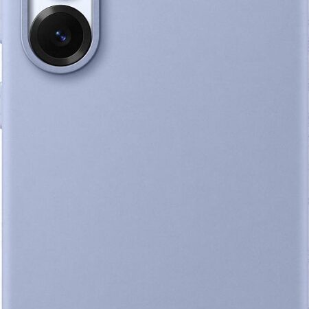 Чехол Samsung Silicone Case Galaxy S25 голубой