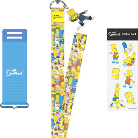 Ремешок Samsung The Simpsons™ Silicone with Strap голубой