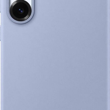 Чехол Samsung Silicone Case Galaxy S25+ голубой