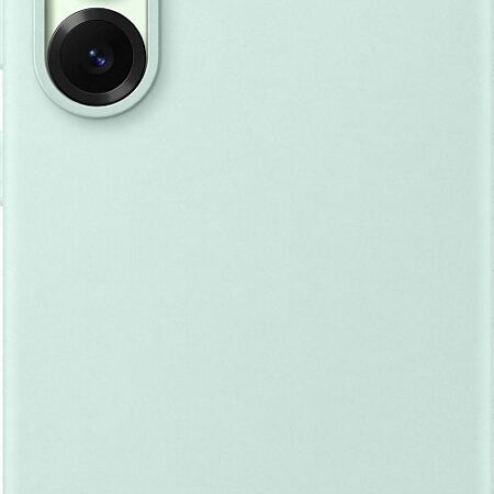 Чехол Samsung Silicone Case Galaxy S25 мятный