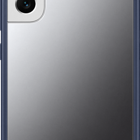 Чехол Samsung Frame Cover для Galaxy S22+ прозрачный с темно-синей рамкой