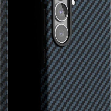 Чехол VLP Kevlar Case MagSafe для Galaxy S25+ синий