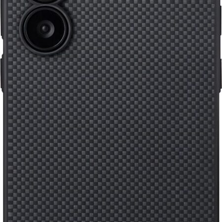 Чехол Pitaka PIN Button для Galaxy S25 Ultra кевлар черный
