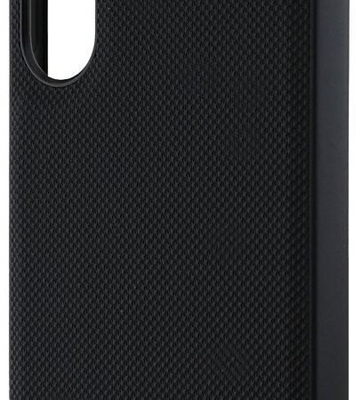 Чехол Lacoste Iconic Woven MagSafe для Galaxy S25+ черный