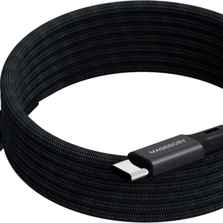 Кабель Magssory USB-C, 1.2 м, 60Вт черный