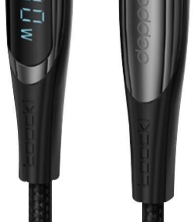 Кабель Deppa USB-C - USB-C, 1.5 м черный