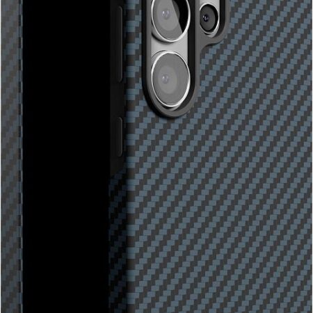 Чехол VLP Kevlar Case MagSafe для Galaxy S25 Ultra синий