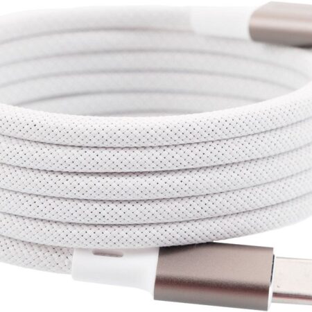 Кабель Magssory USB-C, 1.2 м, 60Вт титан