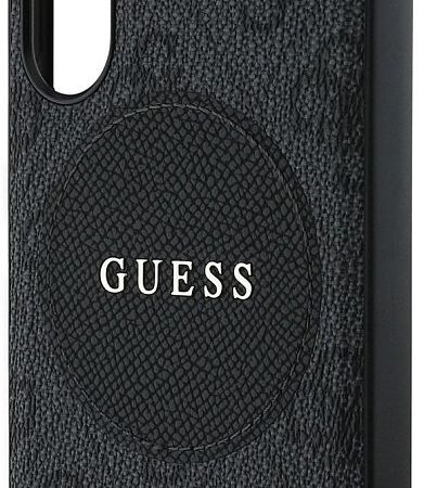 Guess Metal Logo MagSafe для Galaxy S25+ черный